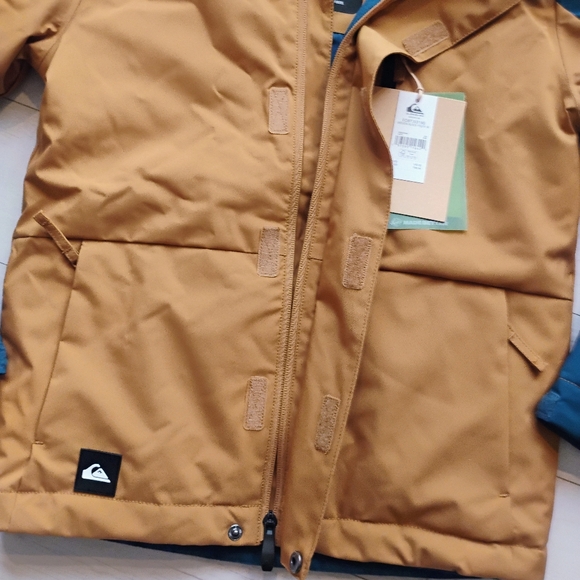 QUIKSILVER NEW Boys Mission Block Technical Snow Jacket - Picture 7 of 15